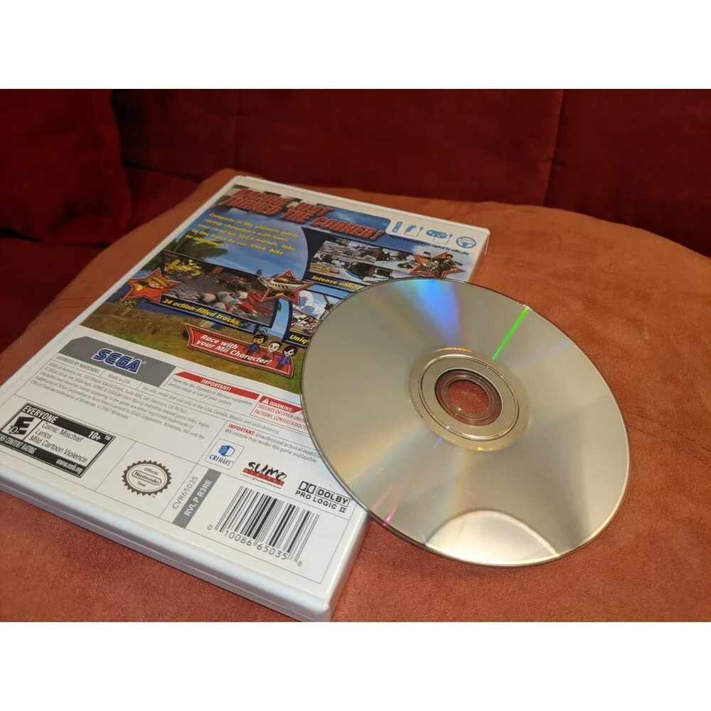 Sonic & Sega All-Stars Racing, Nintendo Wii, Complete Set